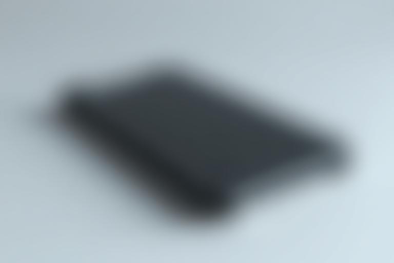 India Defender Case, sleek black phone case on a minimalist background